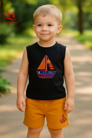 Midnight Play Sleeveless Tee